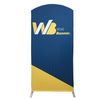 Wall Banner Base Curvo 100x235